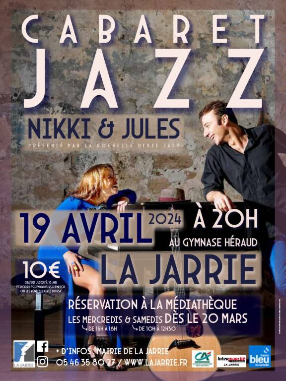 Concert - Cabaret Jazz - Nikki & Jules