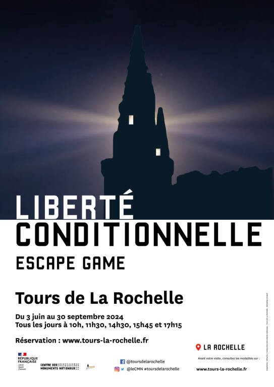 Animation - Liberté inconditionnelle - Escape game Du 3 juin au 30 sept 2024