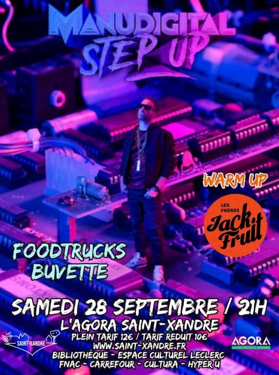 Concert - Manudigital + Les Frères Jackfruit Le 28 sept 2024