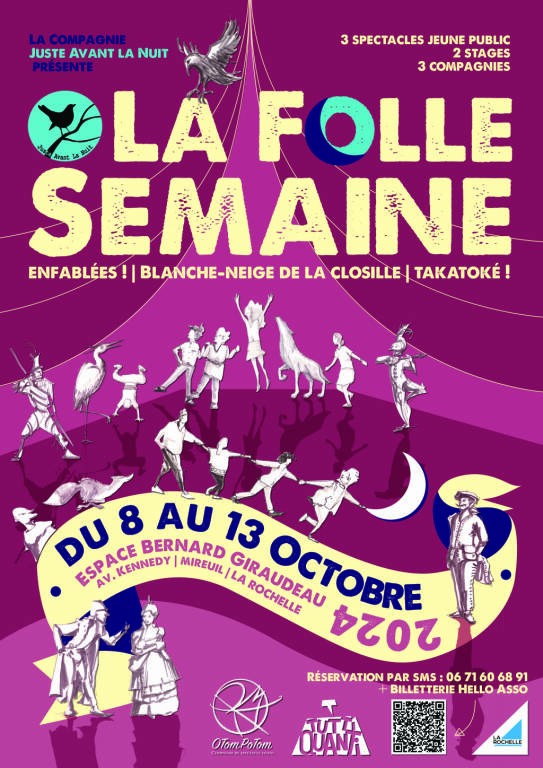 Spectacle - La Folle Semaine Du 8 au 13 oct 2024