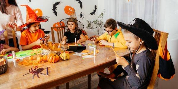 Atelier enfants pour Halloween à Beauséjour