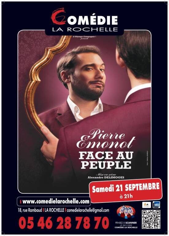 Spectacle - Pierre Emonot - Face au peuple Le 21 sept 2024