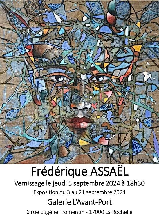 Exposition - Frédérique Assaël Du 3 au 21 sept 2024