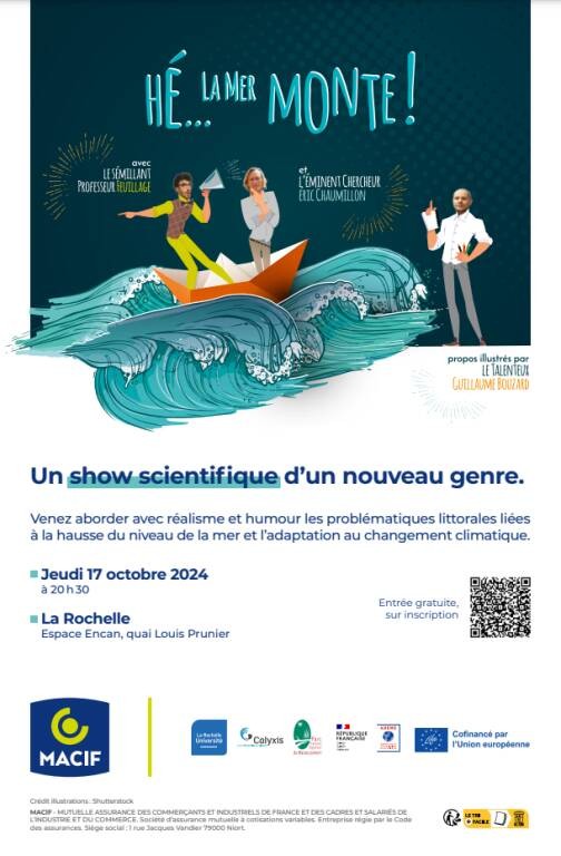 Show scientifique - Hé... La mer monte Le 17 oct 2024