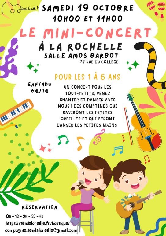 Concert - Le Mini-Concert Le 19 oct 2024