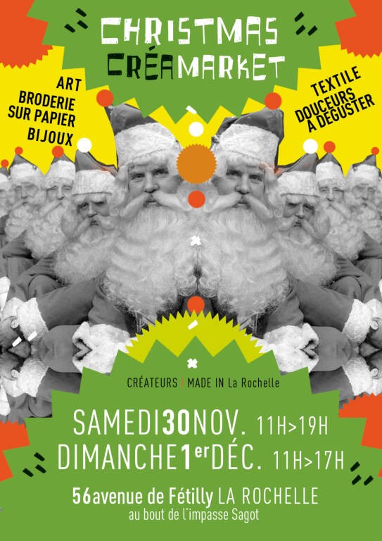 Marché de Noël - Christmas CréaMarket Du 30 nov au 1 déc 2024