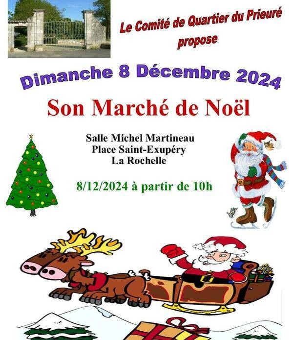 Marché de Noël du Prieuré Le 8 déc 2024