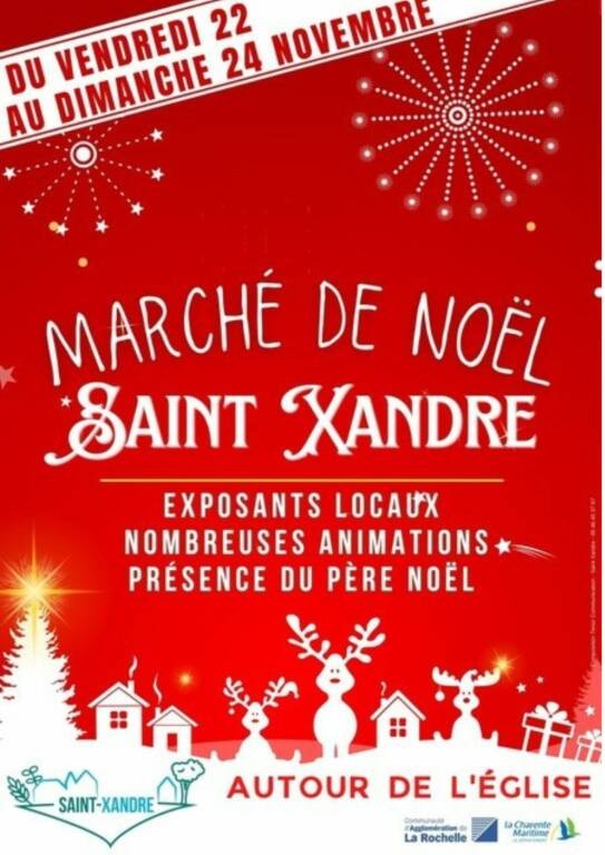 Marché de Noël de Saint-Xandre Du 22 au 24 nov 2024