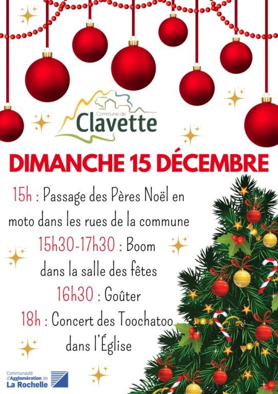 Animations de Noël à Clavette Le 15 déc 2024