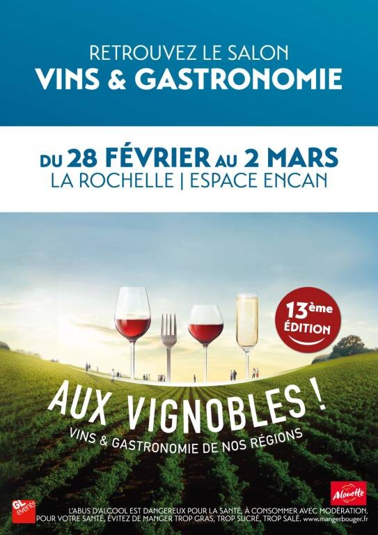 Salon Aux Vignobles Du 28 fév au 2 mars 2025