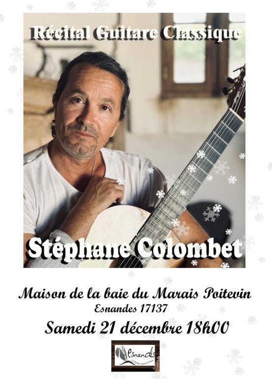 Concert - Récital de guitare classique - Stéphane... Le 21 déc 2024