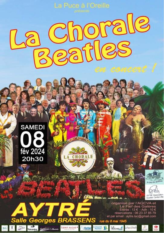 Concert - La chorale Beatles Le 8 fév 2025