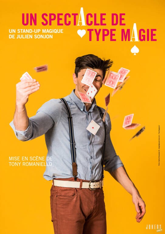 Spectacle - Julien Sonjon - Un spectacle de type magie