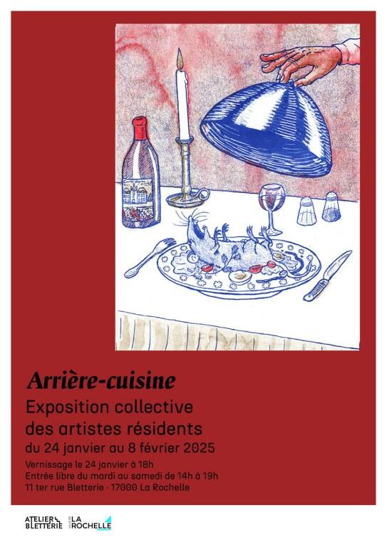 Exposition - Arrière-cuisine Du 24 janv au 8 fév 2025