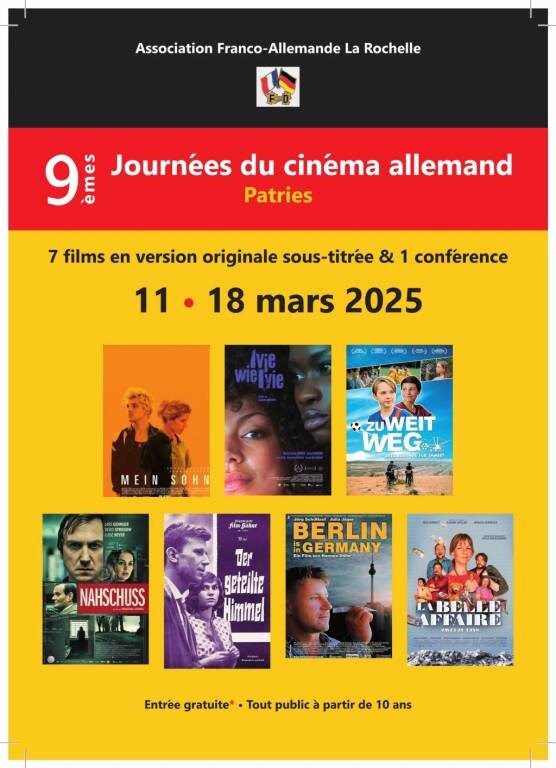 Festival - Les journées du cinéma allemand Du 11 au 18 mars 2025