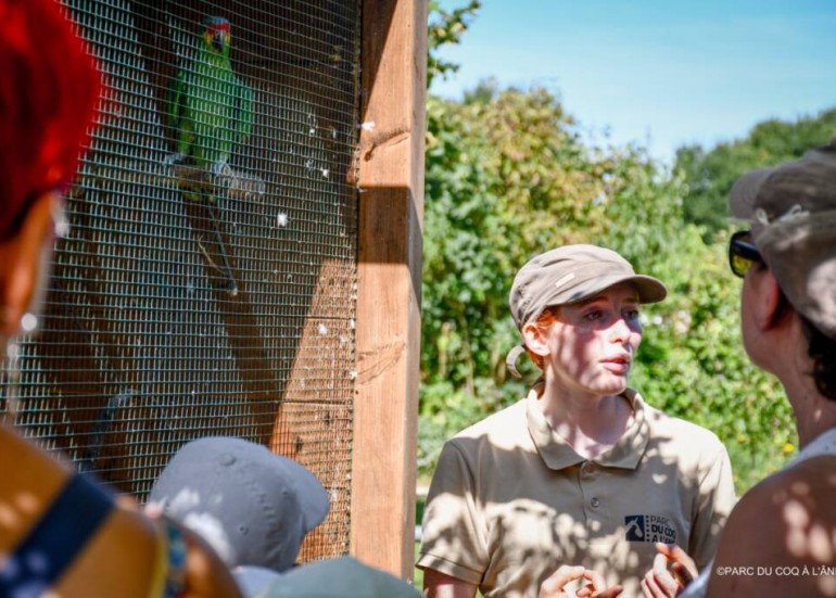 Au contact de nos soigneurs animaliers et animateurs