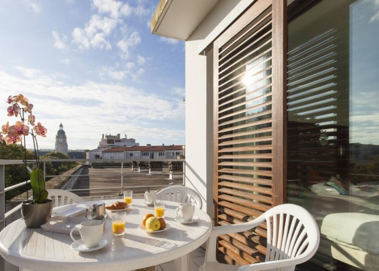 terrasse vue La Rochelle Hôtel La Rochelle