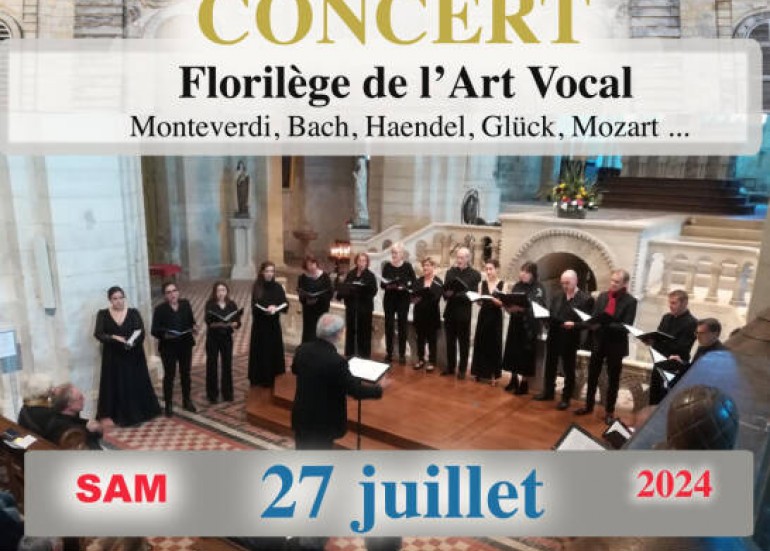 Concert Florilège de l'art vocal