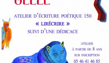 Atelier d'écriture et dédicace Albane Gellé